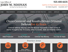 Tablet Screenshot of noonanlawoffices.com